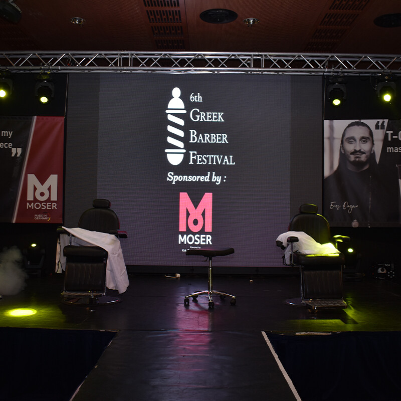 MOSER, powered by K.A. ZAZOPOULOS SA | Major Sponsor of the 6th Greek Barber Festival!