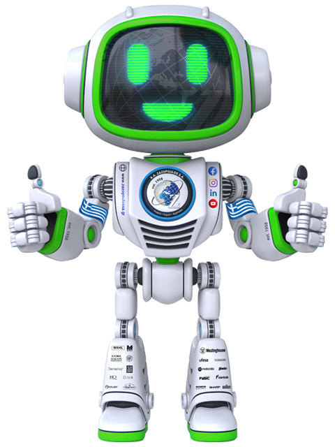 green-robot